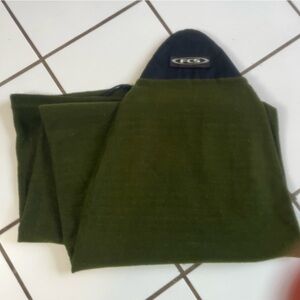 FCS Military Green Surfboard Cover Sock 6’3”